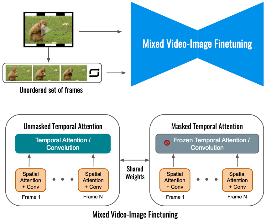 Mixed Video-Image Finetuning